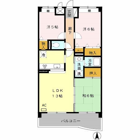 【間取り】 | セントラル･コート