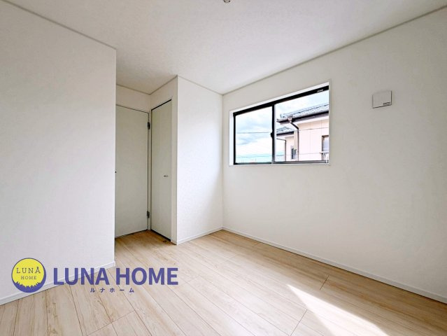 つくば市北条第3　新築戸建　1号棟の洋室|マイホーム探しはベテラン揃いのLUNA HOME《ルナホーム》にお任せください♪