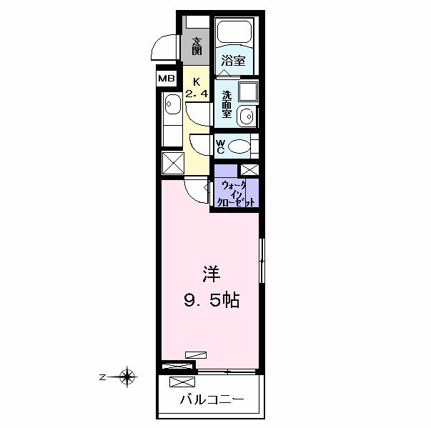 ブルーローズの間取り