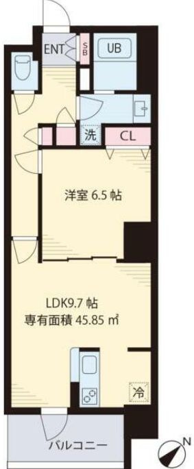 マ・メゾン門前仲町の間取り