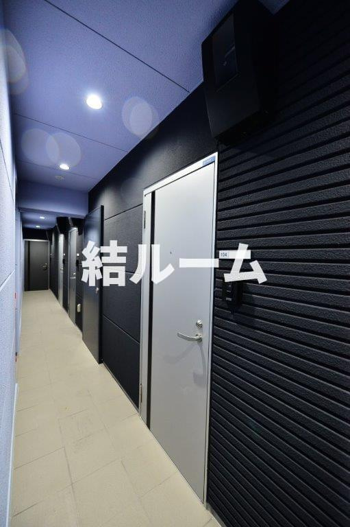 練馬区栄町のアパートのロビー