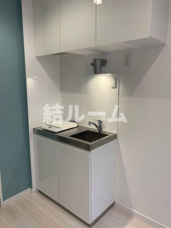 練馬区栄町のアパートのキッチン