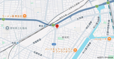 【地図】 | ディアレイシャス名古屋大須通南