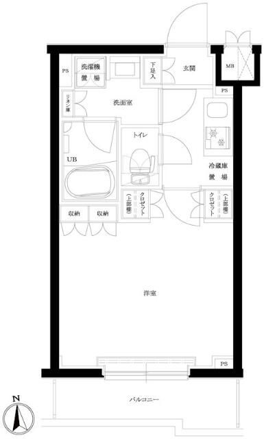 ルーブル川崎宮前平の間取り