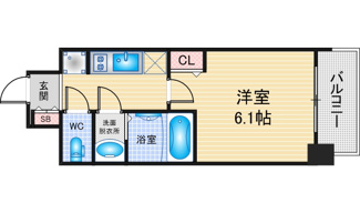 【間取り】 | ディアレイシャス名古屋大須通南 | 略図の為、現状優先