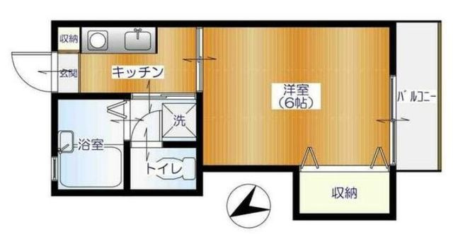 メゾンポワールの間取り
