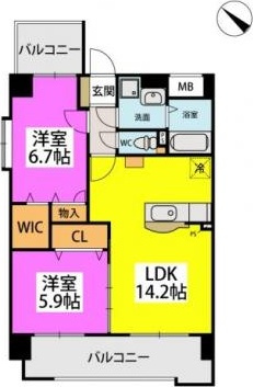 【間取り】 | BonheurCasa