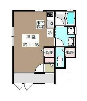 ＴＫメゾンカマタの間取り|間取りです。