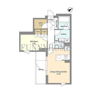 【間取り】 | Ｌｕｍｉｎａ　Ｃｏｕｒｔ　Ｔａｋａｉｄｏ