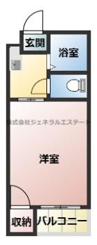 プレアール古川橋Ⅱの間取り