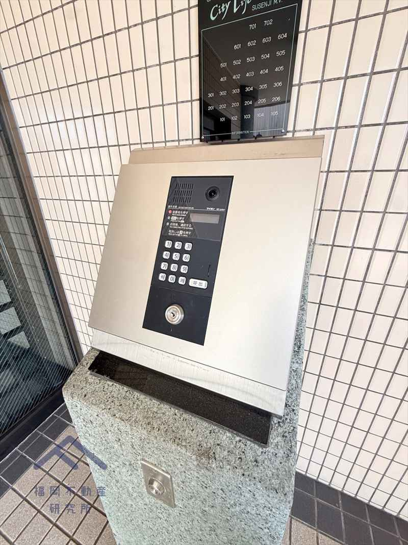 三愛シティライフ周船寺マリンビューの防犯設備