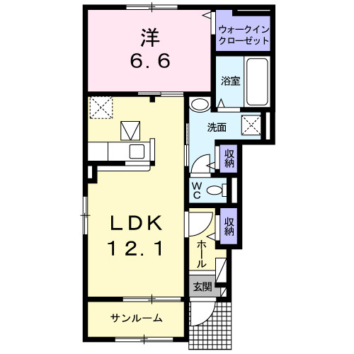 Ｆｉｏｒｅ・Ｔの間取り