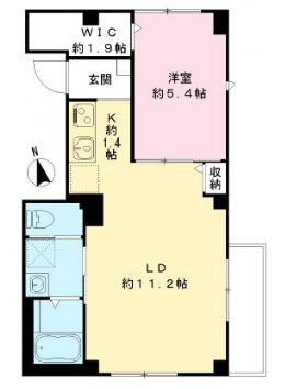 ラルゴ・アミ―チェの間取り