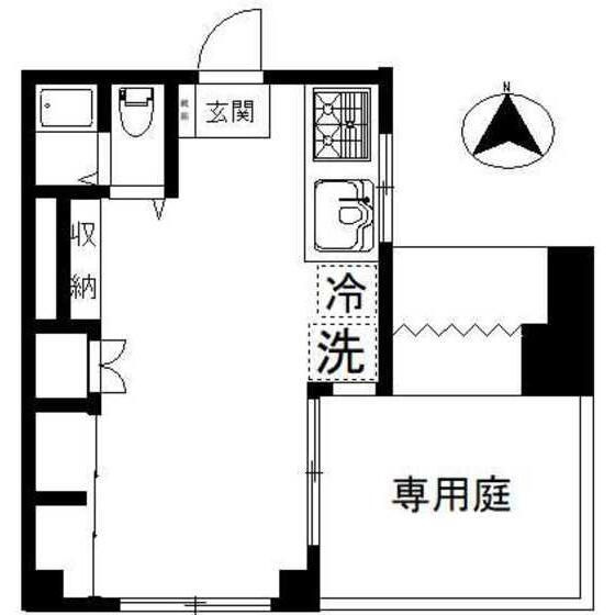 サニーハイツ駒場の間取り
