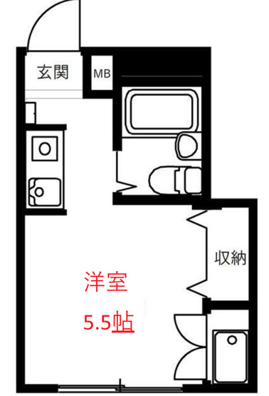 【間取り】 | 第2三誠ビル