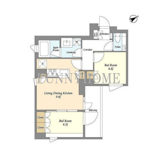 【間取り】 | Ｌｕｍｉｎａ　Ｃｏｕｒｔ　Ｔａｋａｉｄｏ