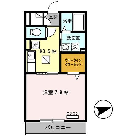 メルレットの間取り