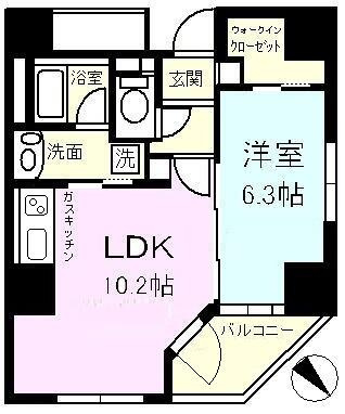 中銀東京日本橋マンシオンの間取り