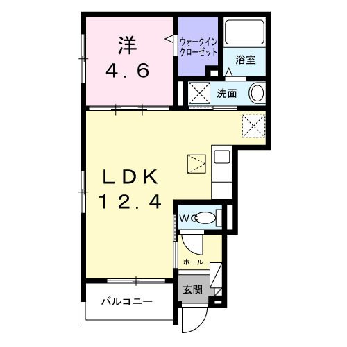 フラン　カーサの間取り
