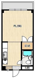 【間取り】 | レジデンス緑ヶ丘 | 間取りです。