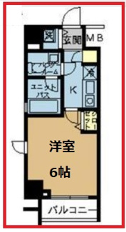 【間取り】 | スカイコート押上