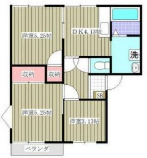 【間取り】 | パークハイツＤ