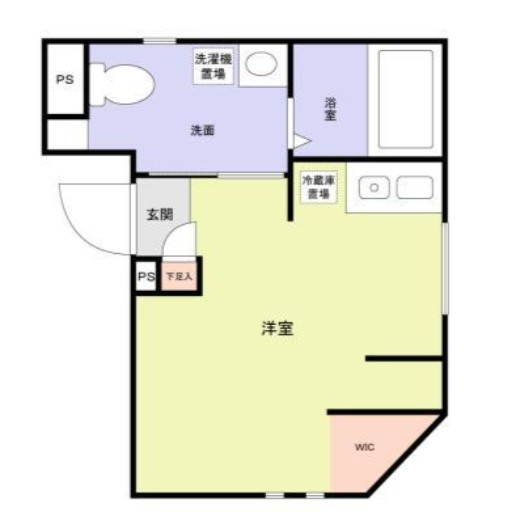 カテリーナ千住大橋の間取り