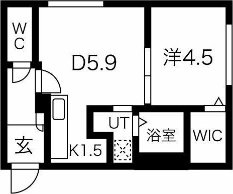 【間取り】ラグジースペース南円山