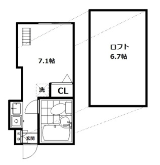 【間取り】 | グランドール大崎 | 間取りです。