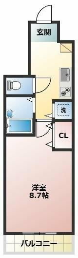 ヴィータローザ東雪谷の間取り