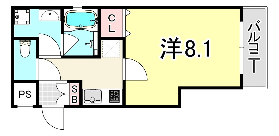 アーテリー塚口 の間取り