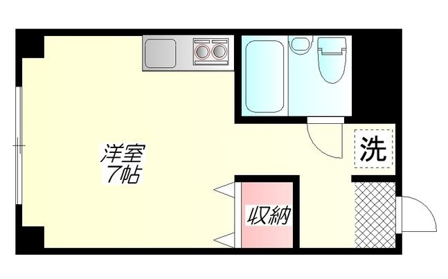 コーポ双葉の間取り|間取りです。