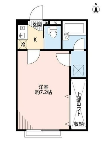 ヴァンテアンⅢの間取り