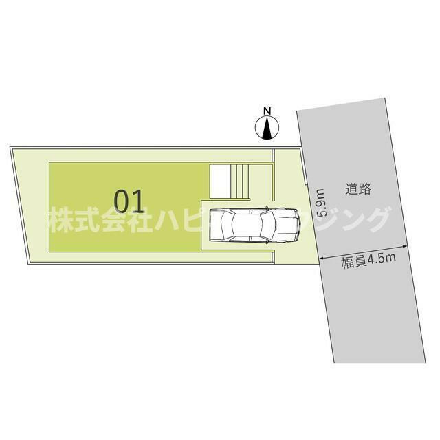 Ｓｕｍａｉ－ｔｏ柏市みどり台０１(スマイートカシワシミドリダイゼロイチ)の駐車場