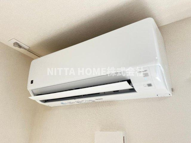 （仮）長田新築アパートの内装|【イメージ写真】エアコン設置しています◇
