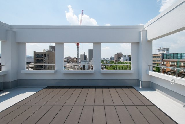 ホリカワCubes『東堀川ロードサイド』のバルコニー
