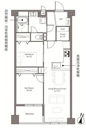 インペリアル広尾の間取り