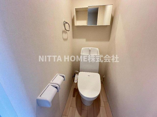 （仮）長田新築アパートのトイレ|【イメージ写真】ウォシュレット設備が付いています☆