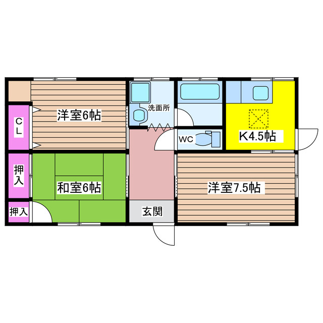 マルグリットの間取り