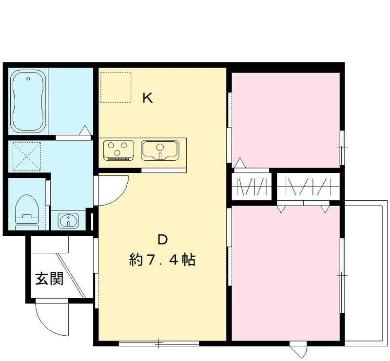 ポローニヤハウスの間取り|間取りです。