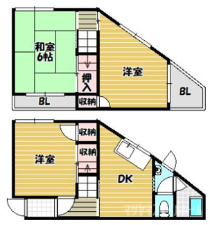 【間取り】 | 寺川4丁目戸建賃貸