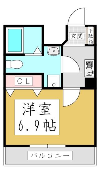 【間取り】 | アクシーズタワー川口幸町