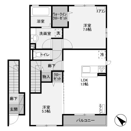 【間取り】 | D-ROOM WIT B