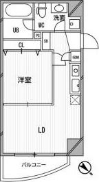 インボイス難波南レジデンスの間取り