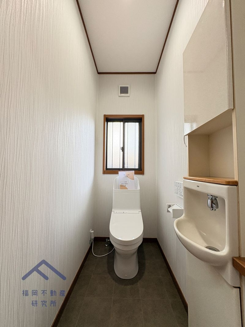 南区中尾１丁目　戸建てのトイレ