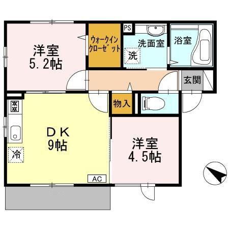 【間取り】 | メゾン松之浜2