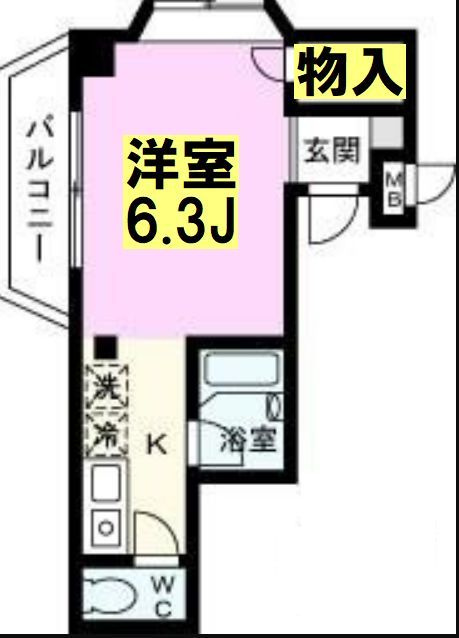 ピュアメゾンティーアンドワイの間取り