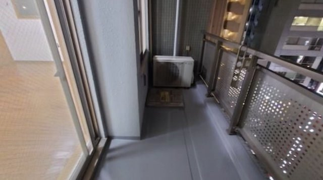 シーダム目黒のバルコニー