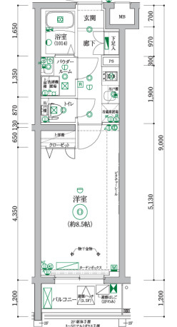 RELUXIA板橋三園の間取り