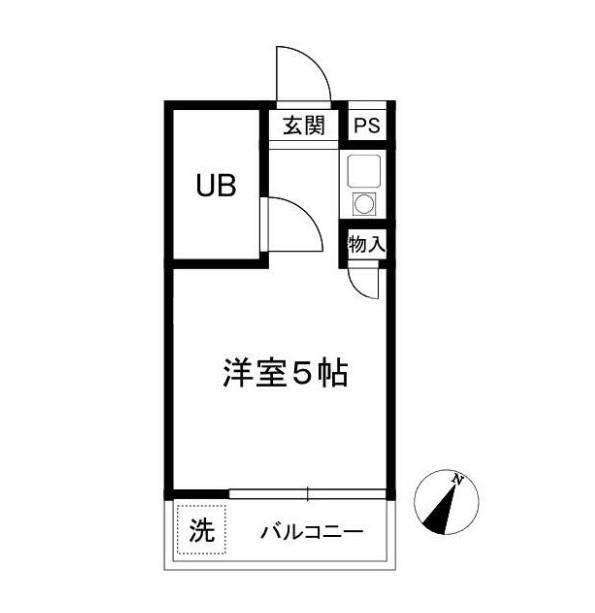 ベルハイム成増の間取り
